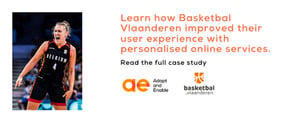 Enabling personalised online services for Basketbal Vlaanderen