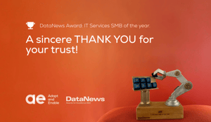 AE recognized as IT services SMB of the Year by DataNews